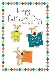 Boofle - Happy Father's Day Cute Personalised Card