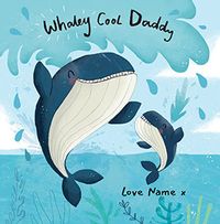 Tap to view Whaley Cool Dad personalised Card