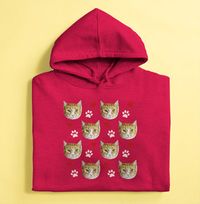 Tap to view Cat Lover Photo Personalised Hoodie