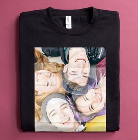 Photo & Text Personalised Sweatshirt