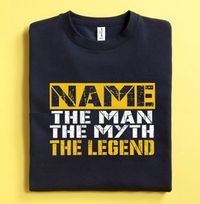Tap to view The Man, The Myth, The Legend Personalised Sweatshirt