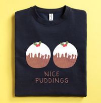 Nice Puddings Novelty Sweatshirt