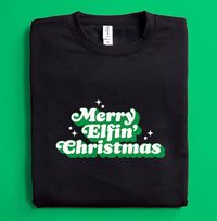 Tap to view Merry Elfin' Christmas Jumper