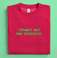 Tap to view Sprout Out for Brussels Christmas Jumper