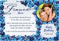 Tap to view Amore - Birthday Card Beautiful Fiancé