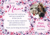 Tap to view Amore - Birthday Card To a Wonderful Nan