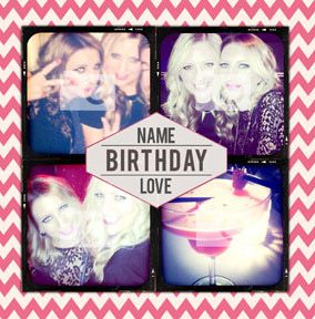 Aztec Summer - Pink Multi Birthday Love Card
