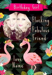 Tap to view Fabulous Friend Photo Birthday Card