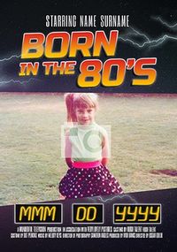 Tap to view Born In The 80's Photo Card