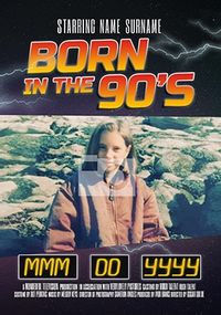 Tap to view Born In The 90's Photo Card