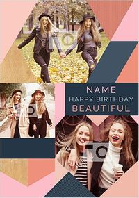 Tap to view Happy Birthday Beautiful Photo Card