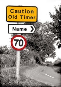 Blatant Lane - Caution Old Timer 70