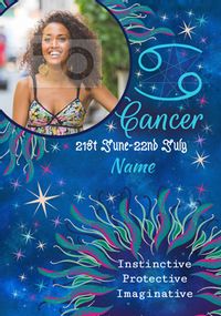 Tap to view Cancer Birthday Photo Card
