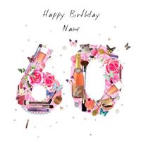 Tap to view Make Up 60th Birthday Card