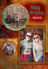 Sorrel - Birthday Card Trio Photo Upload