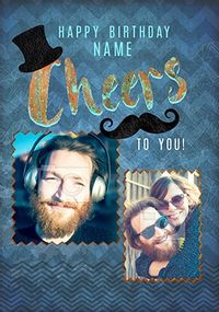 Cheers To You! Multi Photo Card