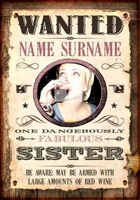 Wanted - Fabulous Sister
