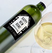 Tap to view Happy New Home Sauvignon Blanc - Personalised