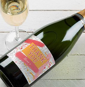 Thank You Champagne Brut - Personalised