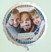 Tap to view To The Best Dad Ever Full Photo Balloon