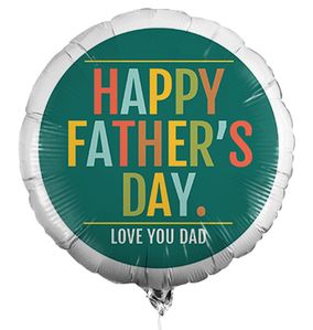 Happy Father's Day Personalised Balloon