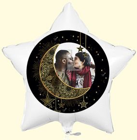 To the Moon and Back Photo Balloon