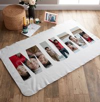 Mum Photo Upload Personalised Blanket