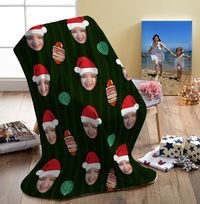 Pigs and Sprouts Photo Upload Personalised Blanket