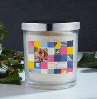Happy Birthday Daughter Photo Candle