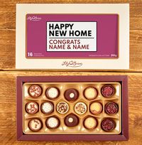 Happy New Home Personalised Chocolates - Box of 18