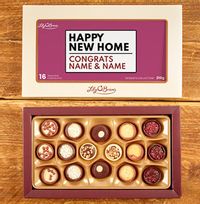 Tap to view Happy New Home Personalised Chocolates - Box of 16