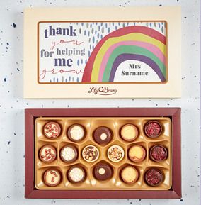 Thank You for Helping me Grow  Chocolates - Box of 18