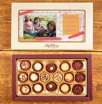 Tap to view Thank You Photo Chocolates - Box of 16