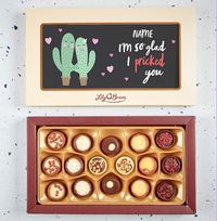 Tap to view I'm So Glad I Pricked You Personalised Chocolates - Box of 16