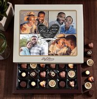 The One I Love Photo Chocolates - Box of 30