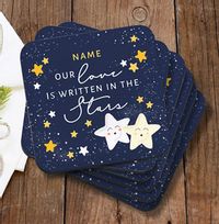 Tap to view Written In The Stars Personalised Coaster