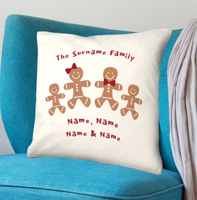 Personalised clearance xmas cushions