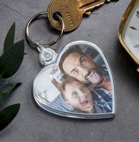 Tap to view Full Photo Father's Day Heart Keyring
