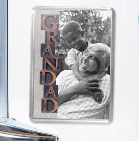 Grandad Photo Magnet - Portrait