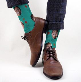 Love You Daddy Novelty Personalised Socks