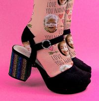 Tap to view Nanny Mother's Day Novelty Photo Socks