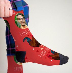 I Love Your Photo Socks