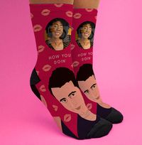 Tap to view How You Doin' Photo Socks