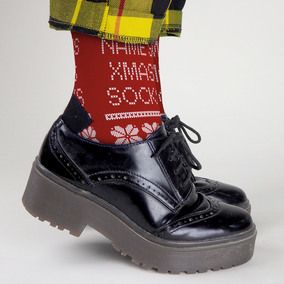'Name's Christmas Socks' Personalised Socks