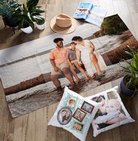 Photo Upload Personalised Towel Landscape