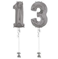 Tap to view 13 Giant Number Balloon