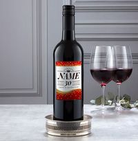 Tap to view Aged To Perfection Personalised Red Wine