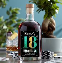 18th Birthday Personalised Rum