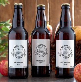 Company Logo and Text Cider