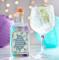 Tap to view Who Wants Chocolate When You Can Have Personalised Gin
